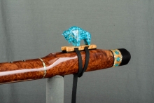 Red Mallee Burl Native American Flute, Minor, Low E-4, #L56E (4)